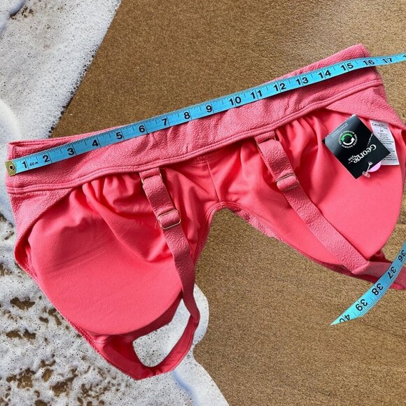 NWT George Plus 2-Piece Bikini in Coral - Size XXL/2X - Picture 10 of 11